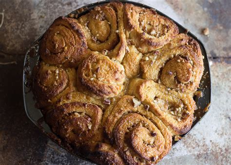 Caramel Pecan Pull apart Rolls G day Soufflé