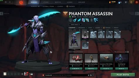 Exile Unveiled New Hero Persona For Phantom Assassin Full Preview