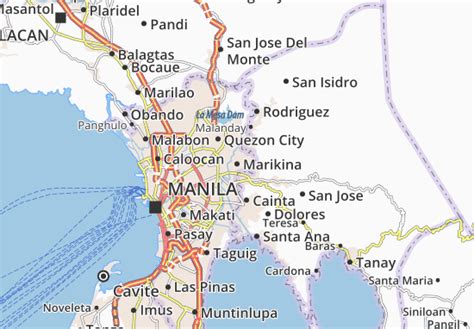 Michelin Marikina Map Viamichelin