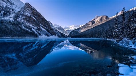 Lake Louise Landscape HD Wallpaper - WallpaperFX