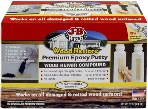 Wood Restore Repair Putty J B Weld