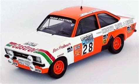 Miniature Ford Escort 1 43 Trofeu MkII RHD No 28 Team Castrol Castrol