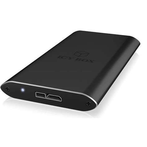 Icy Box Ib Amu Msata Usb External Ssd House Black Ipon