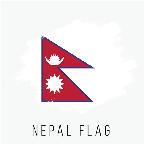 Grunge Nepal Vector Flag 11395996 Vector Art at Vecteezy