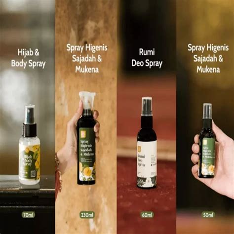 Jual Rumilimawaktu Parfum Hijab Body Spray Body Mist Ml Aroma