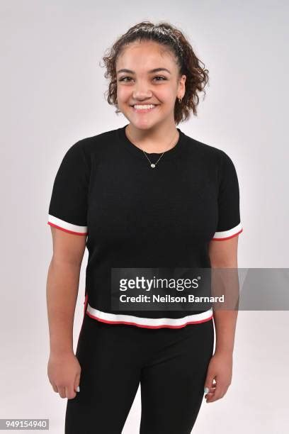 Olympian Laurie Hernandez Visits Getty Images Studio Photos And Premium