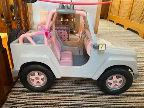 Our Generation Jeep Off Roader 4x4 Grey And Pink £4000 Picclick Uk