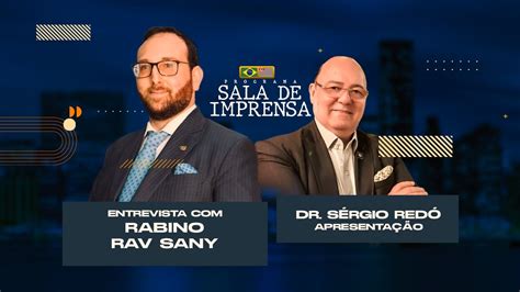 Programa Sala De Imprensa Rabino Rav Sany Youtube