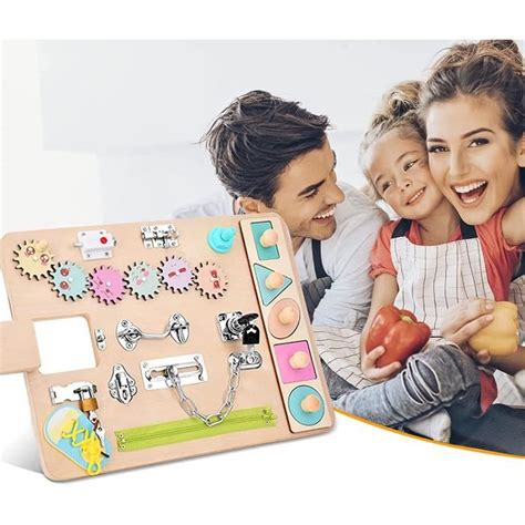 Busy Board Pour Enfants Jouets Montessori Tableau D Activit S