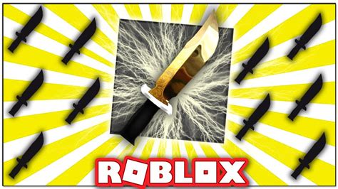 How To Win The Rarest Knife In Roblox Murder Mystery 2 Youtube