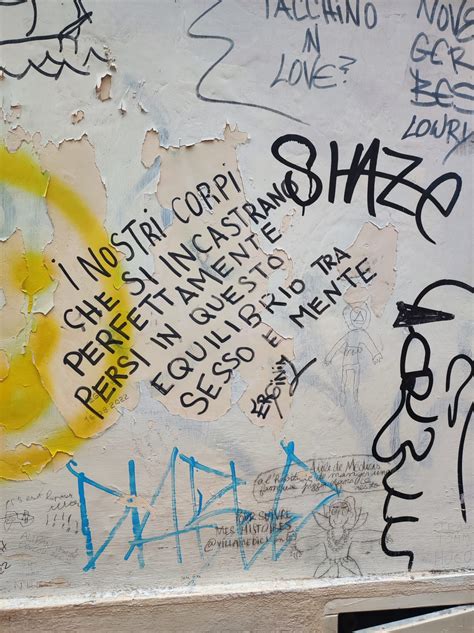 Le Scritte Sui Muri A Trastevere