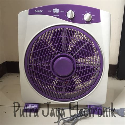 Jual BOX FAN 12 SANEX SNI KIPAS ANGIN MEJA KOTAK Shopee Indonesia