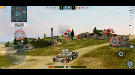 Beradu Mekanik Di Sini Saya Melawan 3 Vs 1 World Of Tanks Blitz