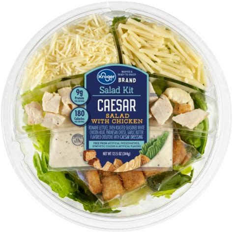 Kroger® Chicken Caesar Salad Bowl Kit 12 15 Oz Kroger