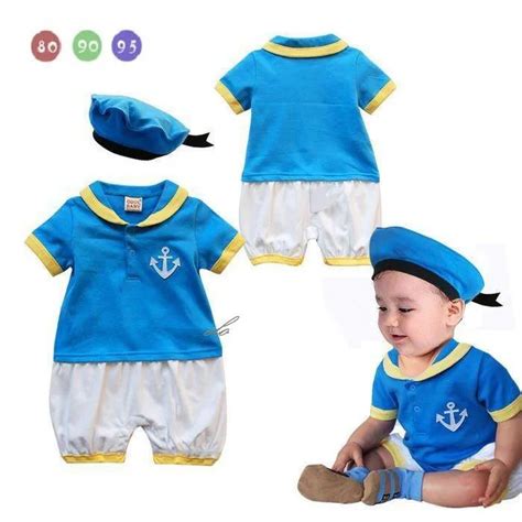 Sailor Costume Donald Duck With Hat Costume Anchor Costume For Boys317