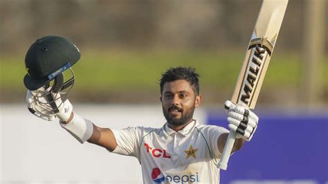 Pak Vs Sl Pakistan S Saud Shakeel Creates History Becomes First