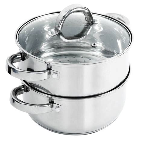 Tramontina 5 Qt Stainless Steel Steamer Pot With Lid And Reviews Wayfair