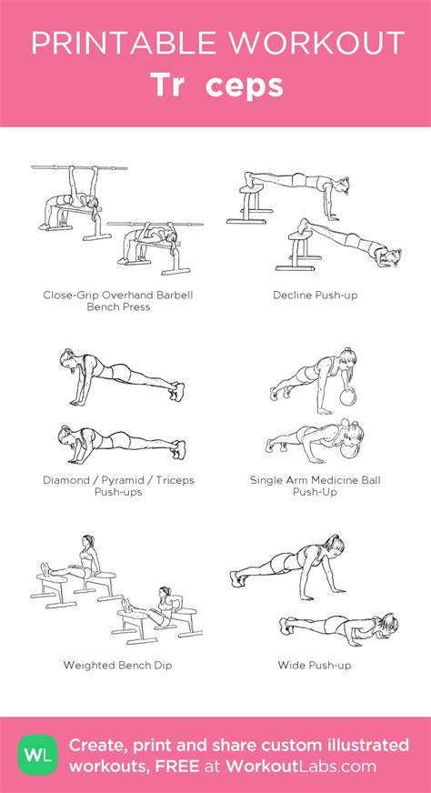 Tr Ceps My Visual Workout Created At Workoutlabs Click Through