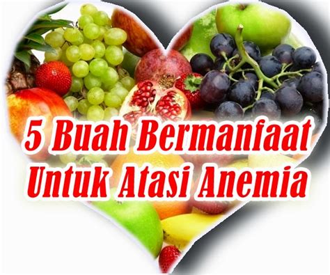 Buah Buahan Penambah Darah Hb Klinik Buah