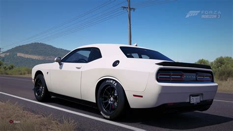 Forza Horizon 3 2015 DODGE CHALLENGER SRT HELLCAT YouTube