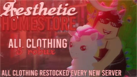 Aesthetic Vibe Clothing HomeStore Roblox