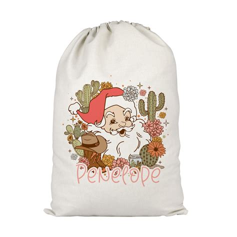 Jumbo Santa Sack Personalized Christmas Gift Bag Holiday Toy Sack