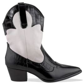 Bota Western Salto Baixo Luiza Barcelos Preto Acquarela Shop