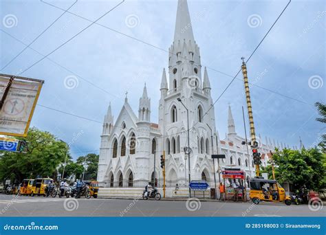 Chennai India July 14 2023 San Thome Church Also Known As St