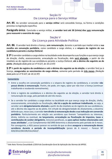 Lei 81121990 Atualizada E Esquematizada V 2021 Pdf