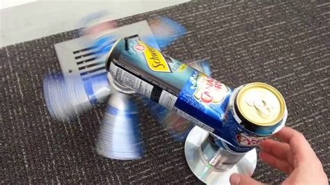 Soda Can Windmillfanwind Turbine Works From Ventilationheating