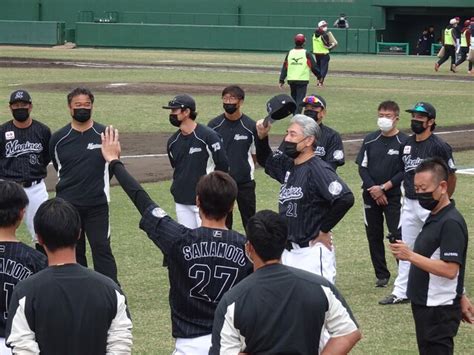 ロッテ・吉井監督 Fa権取得の中村奨＆田村に残留熱望「がっつり決めてほしい」 ライブドアニュース