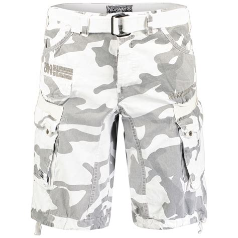 Geographical Norway Herren Cargo Shorts Kurze Hose Short Knielang