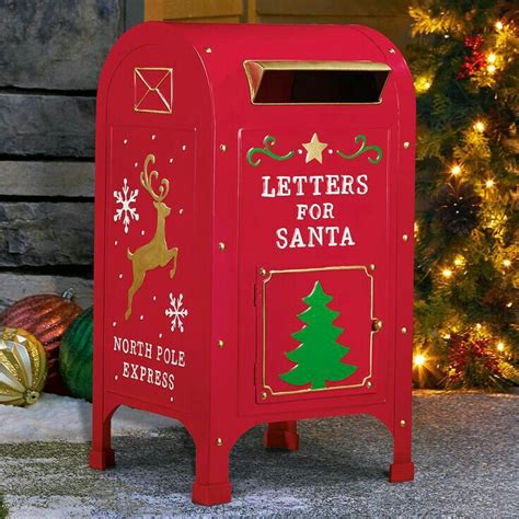 Santa Claus Mailbox For Christmas Decorations