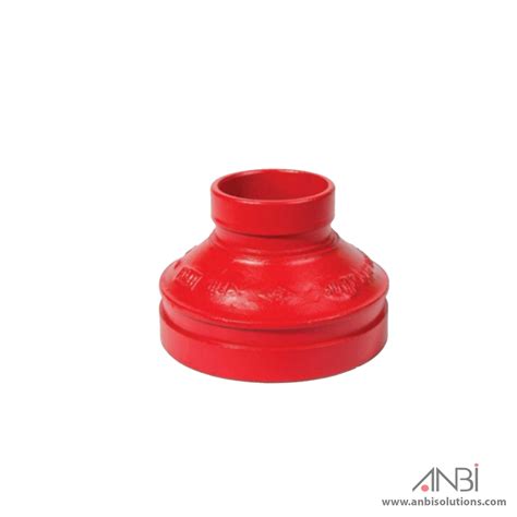 Grooved Concentric Reducer Ductile Iron Red Made In China ANBI Online