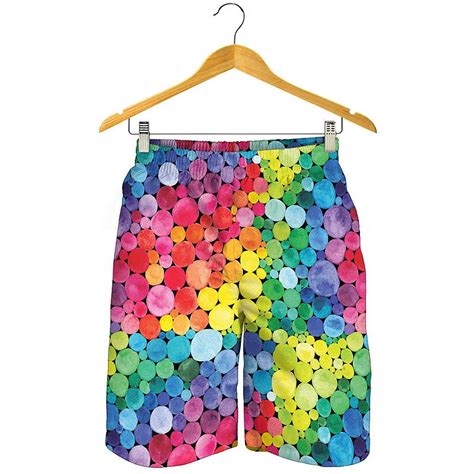 3d Print Shorts Mens Lgbt Gay Lover Colorful Beach Shorts Summer