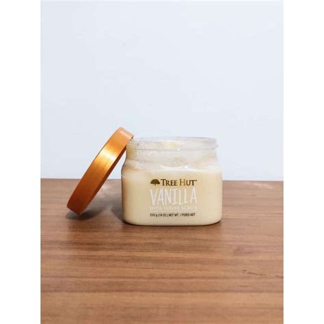 Tree Hut Esfoliante Corporal Vanilla Shea Sugar Scrub 510g Shopee Brasil