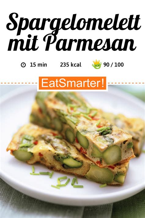 Spargelomelett Mit Parmesan Rezept Eat Smarter