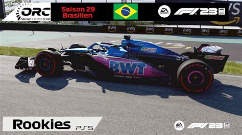 F1 23 F1 ESports ORC Brasilien Rookies Woche 1 YouTube