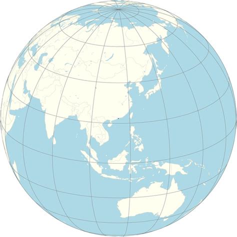 99,671 Asia Map On Globe Stock Vectors and Vector Art | Shutterstock