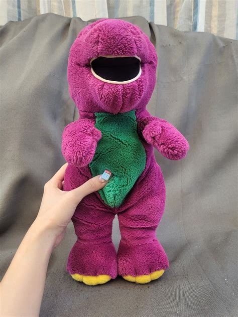 Barney Stuffed Toy Hobbies And Toys Toys And Games On Carousell