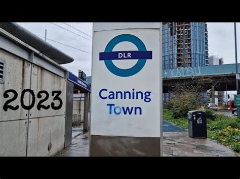 Canning Town Dlr Station Youtube