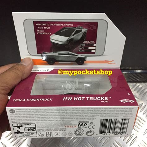 Hot Wheels Tesla Cybertruck Zamac Hotwheels Id Series Hobbies