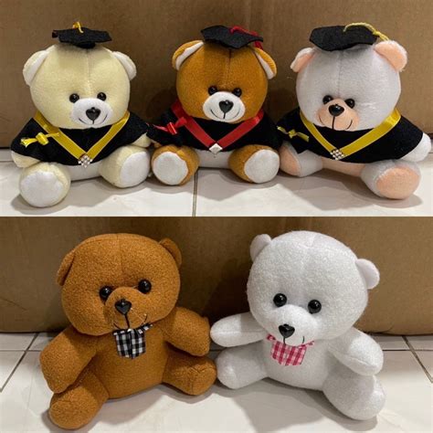 Jual Boneka Mini Cm Untuk Buket Graduation Wisuda Hampers Beruang