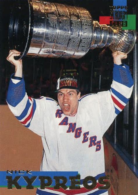 Nick Kypreos 1994 Stanley Cup Champion | HockeyGods