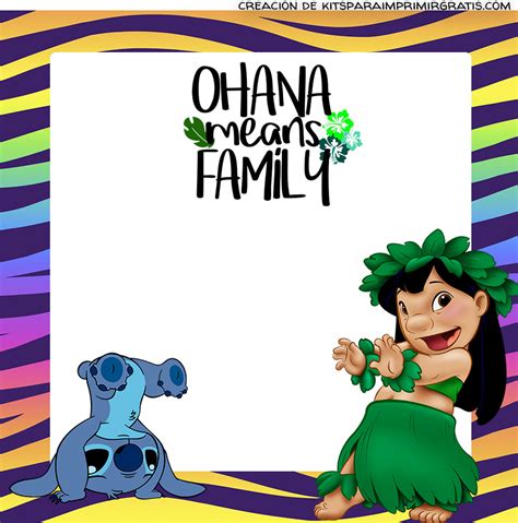 Kit Imprimible Lilo Y Stitch Kits Para Imprimir Gratis