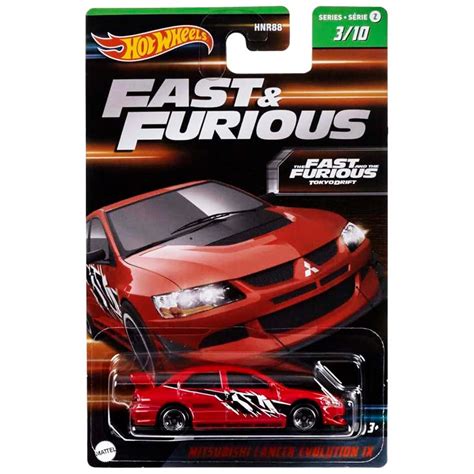 Đồ Chơi Siêu Xe Fast Furious Hot Wheels HNT HNR MITSUBISHI LANCER EVOLUTION IX