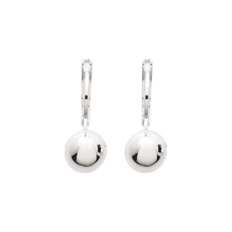 Boucles D Oreilles Boules En Argent