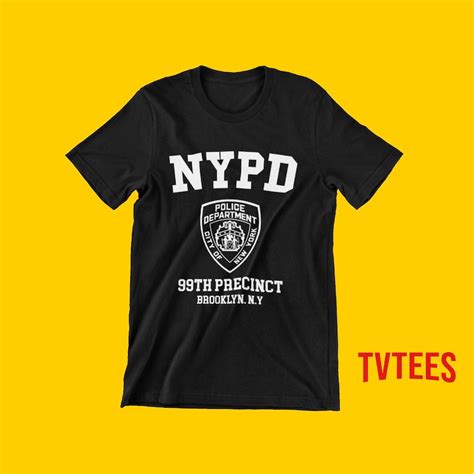 Brooklyn Tshirt Th Precinct Nypd T Shirt Brooklyn Nine Etsy Uk