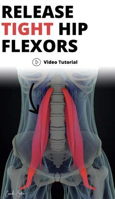 Unlock Hip Flexors Tutorial Release Tight Hip Flexor