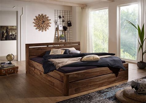 200 X 200 Holz Bett Versandfrei Kaufen Massivmoebel24